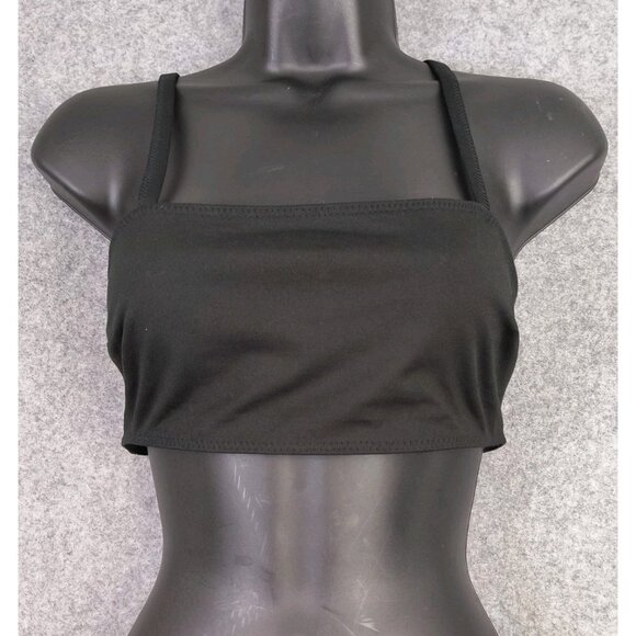 Free People Movement Sports Bra Womens Size M Black Athletic Run Yoga Sample - Picture 2 of 8